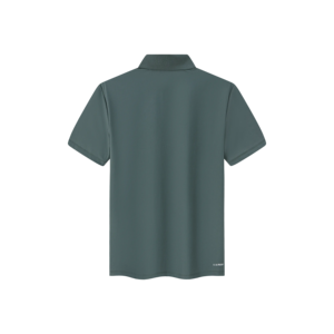 เสื้อยืด ERKE สำหรับผู้ชาย ผลิตจากไมโครไฟเบอร์โพลีเอสเตอร์ 100% รุ่น Polo 11225203076-505 สีเขียวเข้ม คุณภาพสูง ปักลายสัตว์แบบเรียบ - Product Image 2