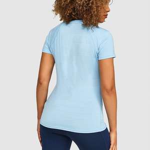 Fabricación multicolor mujeres sólido personalizar manga corta serigrafía camiseta camisetas lisas camisetas para hombres 100% algodón - Product Image 2