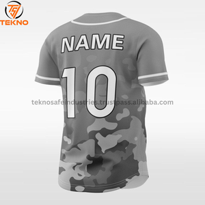 Maillot de baseball personnalisé pour hommes et femmes t-shirt de baseball respirant de grande taille uniforme de baseball avec impression par sublimation entretenu par OEM - Product Image 4