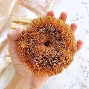 Brosse à récurer en fibre de coco, accessoires de maison et de cuisine, brosses à récurer en coco - Product Image 5