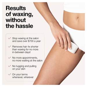 Depiladora Inalámbrica Recargable para Mujer, Afeitadora y Recortadora Húmeda/Seca, Set de 6 Piezas, Inglés/Francés, Alimentación por Batería - Product Image 1