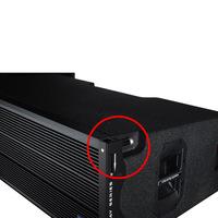 Sistema de Sonido Profesional de 3 Vías con Altavoces de Línea de 12 Pulgadas de Largo Alcance, Altavoz de Audio Metálico de 1100W, Portátil, Control por Aplicación, Emparejamiento Estéreo