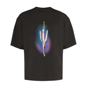 Camiseta de Venta caliente Precio razonable Camiseta de algodón negro de manga larga Camiseta de media manga Alta cómoda Camisetas de calidad de larga duración - Product Image 3