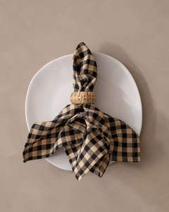 Fait de rotin forme ronde accessoires de table ronds de serviette maison et cuisine Ware tissu tenant anneaux prix abordable - Product Image 4