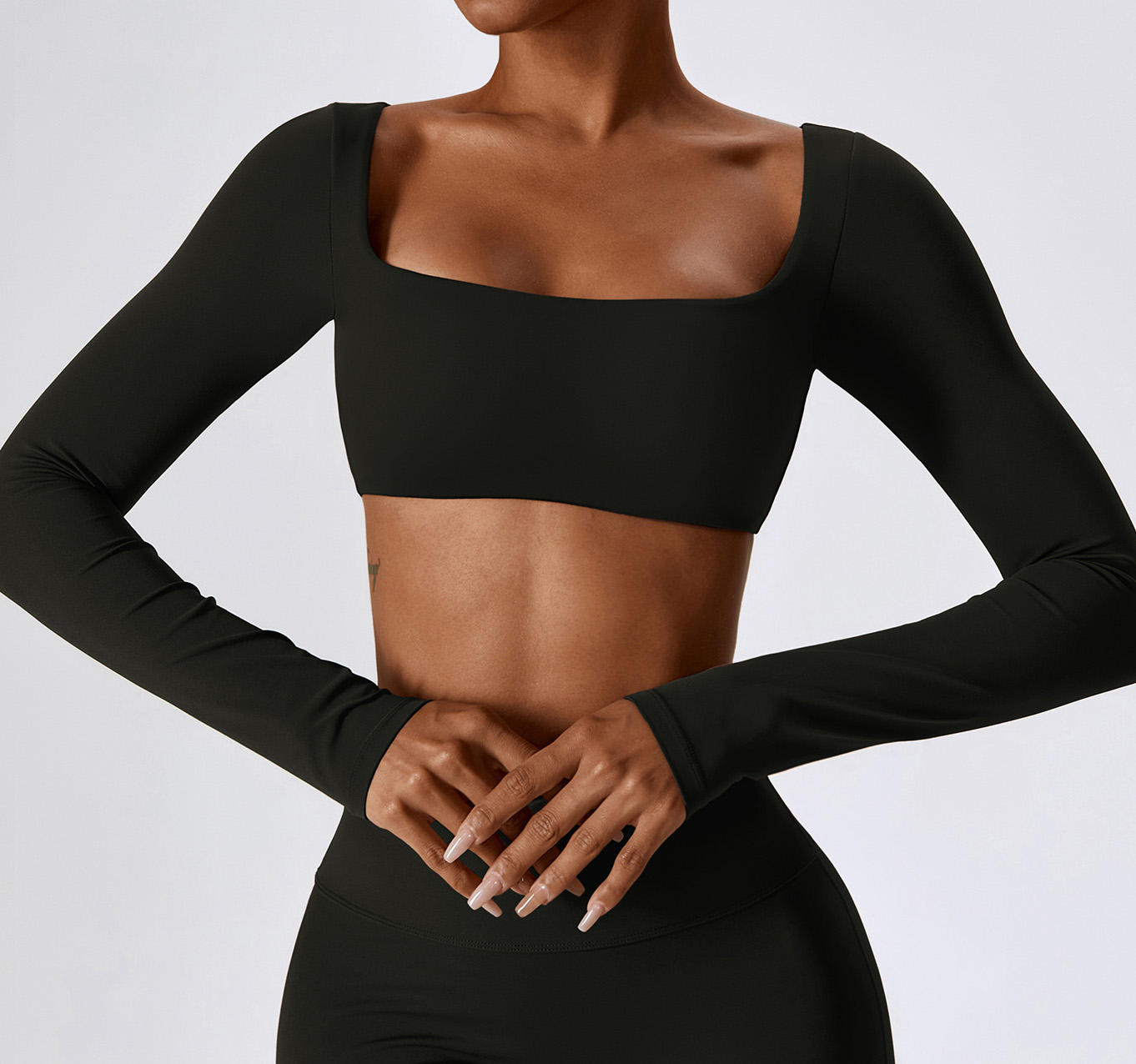 แขนยาว-สีดำ