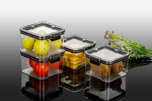 Caja de almacenamiento de contenedor de bloqueo seguro con pestillo Caja de plástico a prueba de manipulaciones para documentos Objetos de valor y herramientas Venta al por mayor a granel - Product Image 2