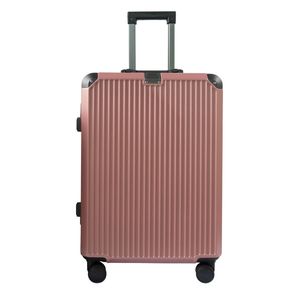 8003 Pc Aluminum Frame <b>Suitcase</b> Carry on <b>Suitcases</b> Anti-Theft Travel Luggage Sturdy & Durable Material Hung Phat Made in Vietnam - Product Image 3
