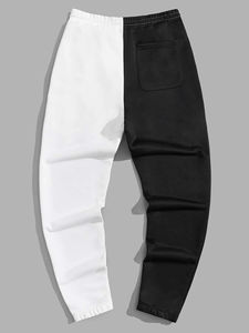 2025 pantalones de Jogger hechos a medida para hombre, pantalones de chándal de lana de algodón 100%, ropa deportiva informal para fitness para personas de talla grande de invierno - Product Image 3