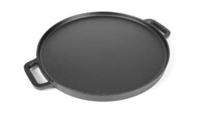 Groothandel natuurlijke plantaardige olie, gezoete, ronde zwarte gietijzeren grillpan, voedselveilig voor elektrisch, <span class=keywords><strong>gas</strong></span> en inductie, klassiek - Product Image 5
