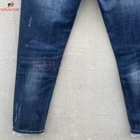 Nouveau style de pantalon en jean pour femmes, fabriqué en polyester et coton, jean taille haute pour femmes