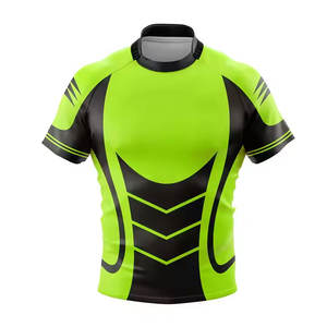 Venta al por mayor sublimada Rugby Jersey personalizado sublimación impresa Rugby uniforme camiseta hombres equipos ligero transpirable Rugby - Product Image 6