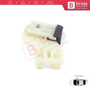 Clips de réparation de lève-vitre BWR179 avant droit pour porte R2, compatible Polo MK4 6Q 9A 9N 9N3 9A4, modèles 4/5 portes, Hayon et Berline, référence 6Q4837462 - Product Image 5