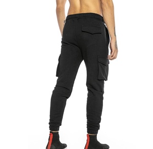 Pantalon de jogging multicolore pour hommes Pantalon cargo avec logo personnalisé et 4 poches Jogging pour hommes à la mode - Product Image 3