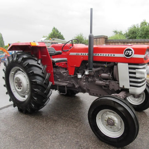 Tractor de Ruedas Massey Ferguson 385 Usado, 4x4, Tractor Utilitario Agrícola con Toldo, Diésel, para Trabajo de Campo - Product Image 5