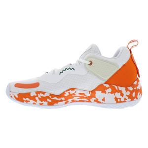 Adidas Sm D.O.N. Zapatos Unisex Edición 3 Color: Blanco/Naranja 100% Auténticos - Product Image 4