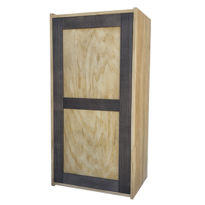 Portabottiglie modulare bicolore con porta 3 ripiani interni per accessori per vino Design leggero per facile comodità Bodega casa Storage - Product Image 1