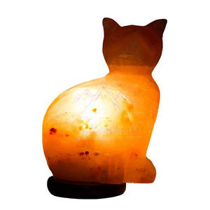 โคมไฟเกลือรูปแมวมาใหม่ล่าสุดโคมไฟเกลือทรงแมว - Product Image 1