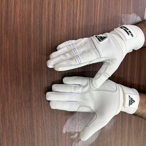 Custom Made Genuine Leather <b>Batting</b> Gloves for Men Kids Youth Long Cuff Design for Baseball and Softball Players - Product Image 3