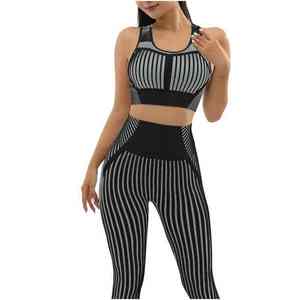 Nouveau design personnalisé débardeur de yoga de haute qualité legging doux au toucher ensemble de yoga GYM Fitness leggings de yoga pour les femmes - Product Image 6