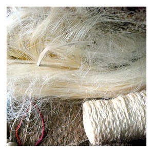 Fibre de sisal blanchie, 100% naturelle / fibre de sisal de qualité / matière première en fibre de sisal - Product Image 3