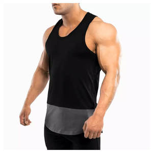 Débardeur de sport pour hommes Muscle Bodybuilding Fitness 100% haute qualité Gym Running Singlet Top pour hommes - Product Image 2
