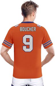 Maillot de football conçu pour les jeux à haute énergie, la construction respirante et légère offre une ventilation active facile à bouger - Product Image 4