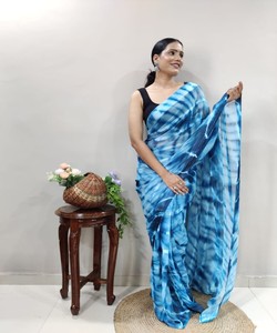 Sari Silk prêt à porter vêtements de mariage de fête indiens en prix de gros broderie traditionnelle travail banarasi khadi - Product Image 3