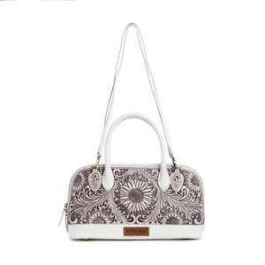 กระเป๋าถือผู้หญิงแบบมีเครื่องมือทำจากหนังแนวย้อนยุคกระเป๋าสะพายไหล่น้ำหนักเบาชุดกระเป๋าสไตล์วินเทจสไตล์โบฮีเมียนไม่ซ้ำใคร - Product Image 4