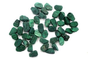 10 pièces véritable cristal de Malachite 16-18MM pierres précieuses vertes naturelles en vrac pour la fabrication de bijoux avec des pouvoirs de guérison à énergie positive - Product Image 4