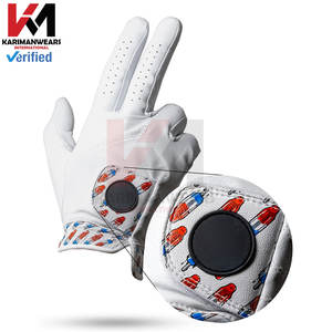 Gants de golf en peau de mouton véritable de qualité supérieure uniques doux, respirants anti-dérapants pour les golfeurs de la main gauche | Gants de sport de taille personnalisée - Product Image 6