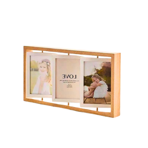 Ensemble de cadres en bois en gros de haute qualité de <span class=keywords><strong>3</strong></span> cadres photo rectangulaires de 5x7 et 4x6 pouces pour la décoration intérieure - Product Image 2