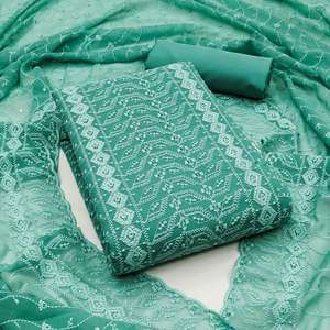 Robe en georgette de créateur pour adultes Salwar Kameez Suit Ethnic Indian Pakistanais Fashion Wedding and Party Wear - Product Image 2