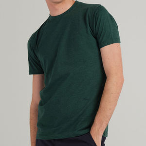 เสื้อยืดผ้าฝ้าย100% สีดำสำหรับผู้ชายทรงหลวมระบายอากาศได้ดีขนาดใหญ่พิเศษเสื้อยืดแขนสั้นปรับแต่งได้ - Product Image 6