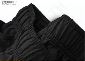 Shorts de sport pour homme, écologiques, imperméables, à séchage rapide, décontractés, pour la salle de sport, streetwear, respirants, taille élastique, motif uni - Product Image 5