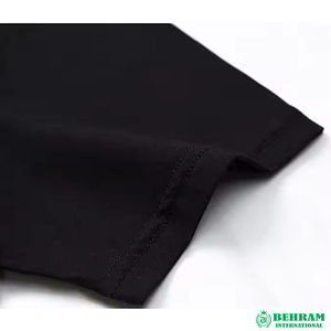 เสื้อยืดสตรีทแวร์ผู้ชายดีไซน์ใหม่ประดับเพชรเทียม ขายส่ง ผลิตจากใยไผ่ 100% เป็นมิตรกับสิ่งแวดล้อม ทรงหลวม - Product Image 6