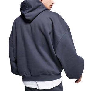 Sudadera con Capucha Oversize para Hombre, Estilo Boxy, con Hombros Caídos, Personalizada con Logotipo, Tejido French Terry 100% Algodón, Invierno, OEM 2026 - Product Image 5