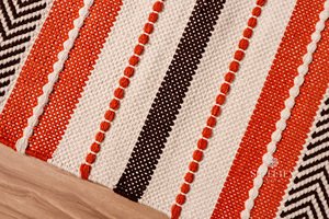 Indian Supplier of Top Selling 100% Cotton Handwoven Floor <b>Rugs</b> Area <b>Rugs</b> & Sets at Cheap Price - Product Image 6
