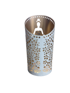 Nuevo soporte votivo de metal exclusivo para decoración del hogar y fiestas de Navidad - Product Image 3