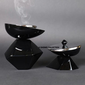 Brûleur d'encens décoratif de parfum de maison et de hall Accessoires d'utilisation d'entrée de villa et de restaurant faits à la main - Product Image 5