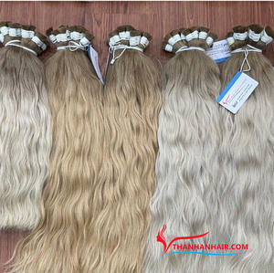 Modelo I16 extensiones de cabello a granel de alta calidad, colores de cabello tan sedoso, sin enredos, sin desprendimiento, listo para enviar - Product Image 6