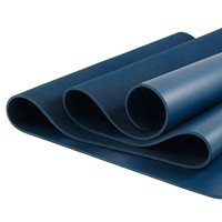 Tapis de yoga en caoutchouc PU 5 mm couleur personnalisée, kit de yoga écologique en gros avec logo pour votre marque
