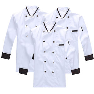 Uniforme de personnel de ménage de haute qualité personnalisé professionnel pour hôtel et restaurant vêtements de travail de cuisine en coton polyester durables - Product Image 2