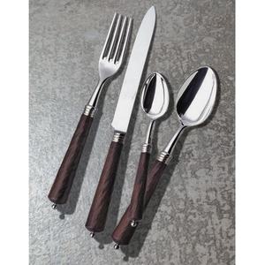 Cubiertos de acero inoxidable de diseño Simple más barato de alta calidad, elegante cuchara, cuchillo, tenedor, juego de cubiertos, acabado plateado para Hotel y hogar - Product Image 3