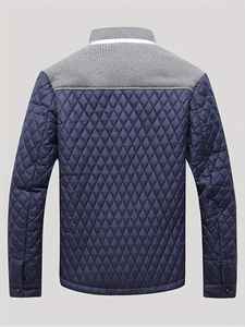 Veste d'hiver matelassée avec doublure à carreaux veste de street wear veste d'extérieur - Product Image 2