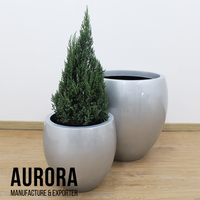Les Pots de fleurs sont de haute qualité avec un Design de Style moderne et un bon matériau pour l'extérieur ou l'intérieur fabriqué au Vietnam