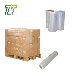 Rollo de película elástica de plástico PVC de gran venta, 50cm de ancho, dureza suave para alimentos, a prueba de manipulaciones, envoltura de palé Industrial fuerte - Product Image 1