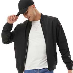 Vente en gros OEM ODM personnalisé hommes blouson aviateur Streetwear Varsity Baseball Flight Jacket léger à la mode veste d'extérieur décontractée - Product Image 5