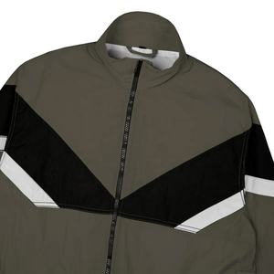 Veste coupe-vent imperméable confortable de haute qualité avec logo personnalisé en gros pour hommes, veste respirante à blocs de couleur - Product Image 3