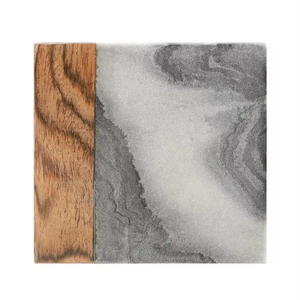 Customized Stone <b>Coasters</b> with Wood <b>for</b> <b>Drinks</b> in Home Restaurant Hotel Use in Best Price - Product Image 1