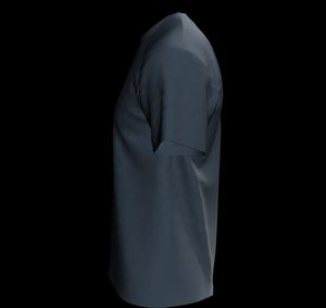 เสื้อยืดผ้าฝ้ายหนาพิมพ์ลายสำหรับผู้ชายเสื้อยืดเปล่าสำหรับชายและหญิงพิมพ์โลโก้ออกแบบได้ตามต้องการ - Product Image 3